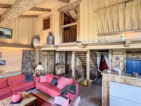 appartement de prestige de 120 m2 en location combloux  france