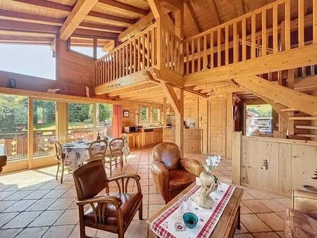 chalet de luxe en location à sallanches  france