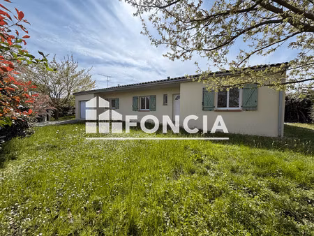 maison t5 individuelle de 117m2 - parcelle de 800m2