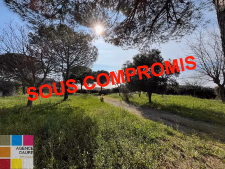 vente terrain 896 m² portiragnes (34420)