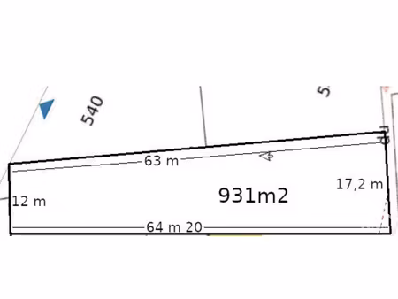 vente terrain 931 m² à corbeil-essonnes (91100)  136 500 €