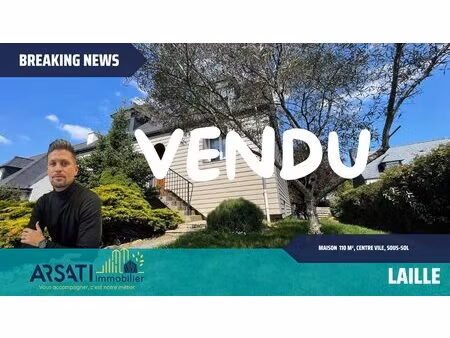 maison 110m²  chambres  2 bureaux  75 m² de garage 