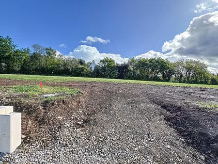 a vendre - terrain 918 m² à hanvec - vue mer & situation privilégiée