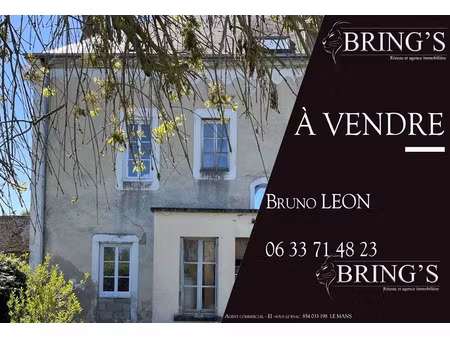 vente maison 5 pièces 144 m² à villeneuve-en-perseigne (72600)  166 000 €