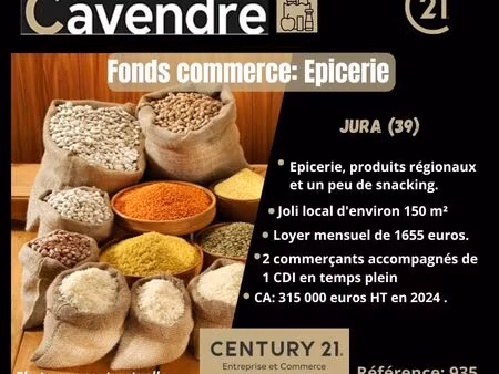 boutique 150 m² pont de poitte