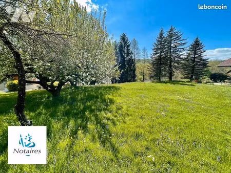 terrain 935 m² cruseilles