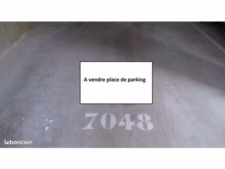 place de parking à vendre à vitry sur seine