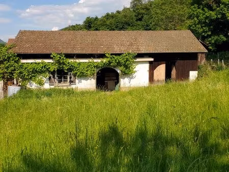 vends terrain 971m² + grange à arvillard 73110