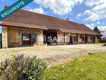 vente maison 4 pièces 110 m² à flacey-en-bresse (71580)  199 000 €