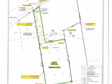 vente terrain à la grigonnais (44170) : à vendre / 624m² la grigonnais