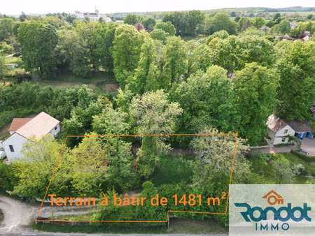 terrain a batir viabilise 1481 m2