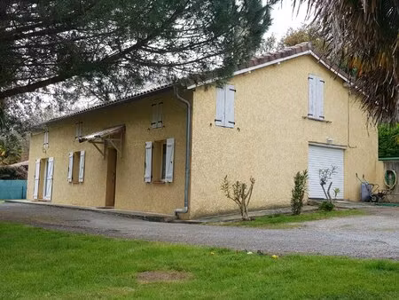 à vendre – bien immobilier de 120 m² sur parcelle de 1500 m² – vendu loué