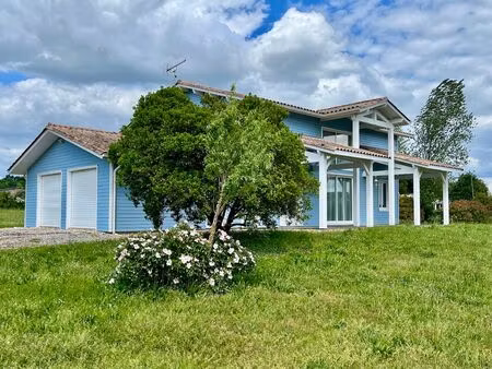 allemans du dropt superbe maison en bois  passive  grand terrain