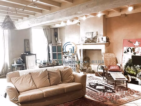 langon : maison pierre renovee 6 pieces jardinet