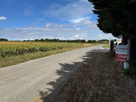 vente terrain à batir 627 m² à muron (17430)  49 000 €