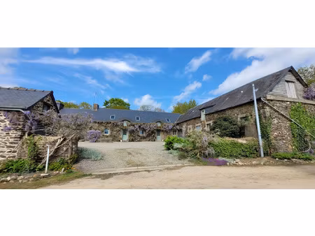 authentique corps de ferme en pierre avec gîte  dépendances 