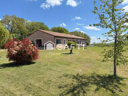 maison de plain pied de 143 m2 proche du village de monestiés