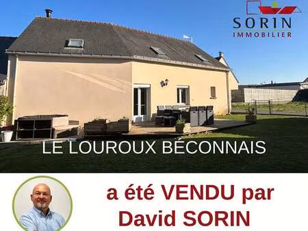 vente maison au louroux-beconnais (49370) : à vendre / 138m² le louroux-beconnais