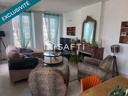 appartement en duplex vue sur meuse