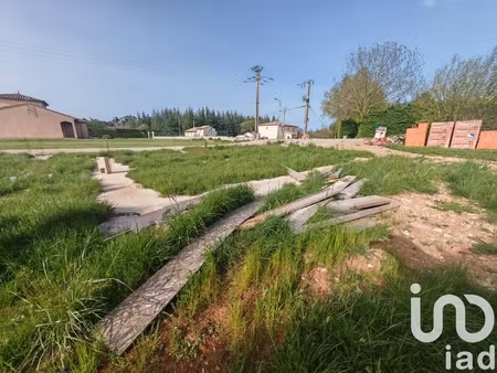 vente terrain à bâtir 650 m²