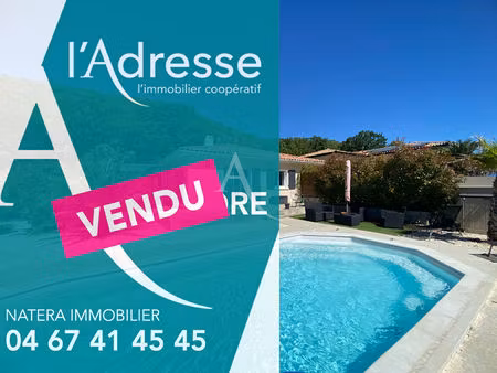 maison de plain-pied à combaillaux 4 pièces 90 m2