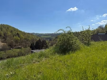 superbe grand terrain à bâtir avec belle vue