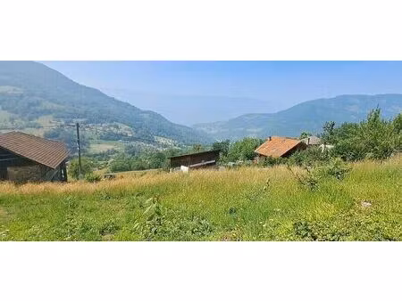 vente terrain 1534 m² crêts-en-belledonne (38830)