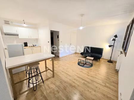 toulouse rangueil 31400 appartement t1bis/t2 de 40.80m² avec eau chaude et chauffage compr