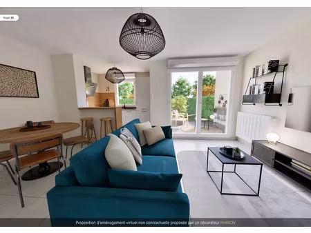 vente appartement 2 pièces 46 m² la riche (37520)