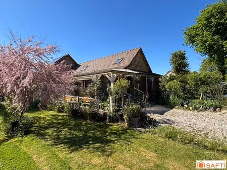 si votre rêve est une maison en bois et respectueuse de l'environnement alors  cette maiso