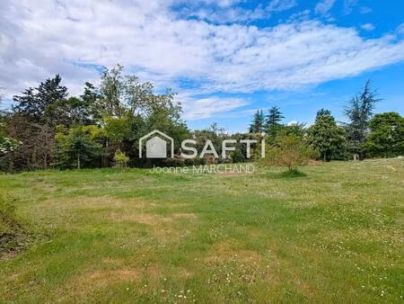 proche vieille toulouse  très jolie parcelle de 1186m²