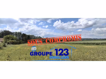 terrain offrant une grande liberté d'aménagement