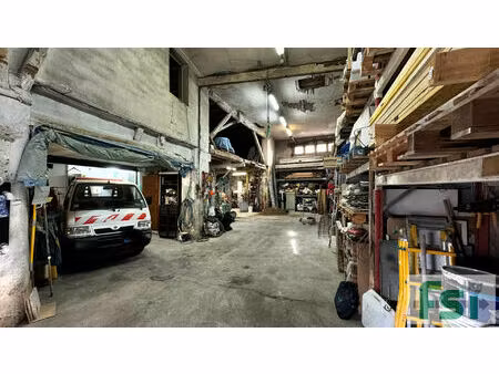 garage - 223m2 + mezzanine de 124m2