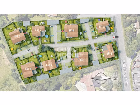 appartement 3 pieces niché dans un écrin de verdure