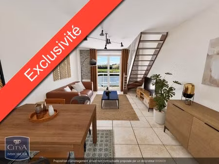 vente appartement 3 pièces 55 m² doué-en-anjou (49700)