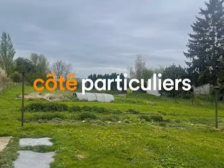 vente terrain 1296 m² à esmery-hallon (80400)  24 990 €