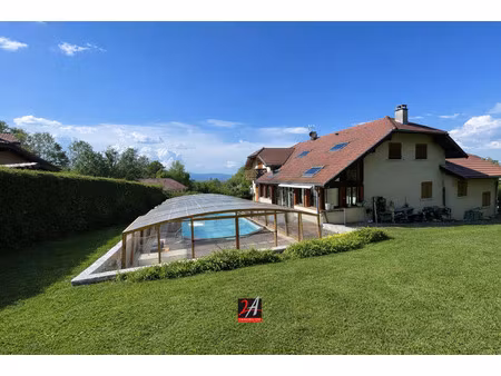 alby-sur-chéran maison 10 pièces 248 m2 piscine terr