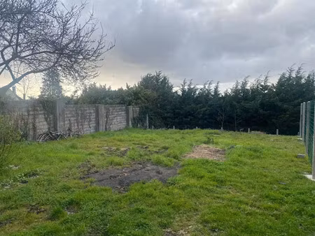 vente terrain 531 m² à valenton (94460)  275 000 €