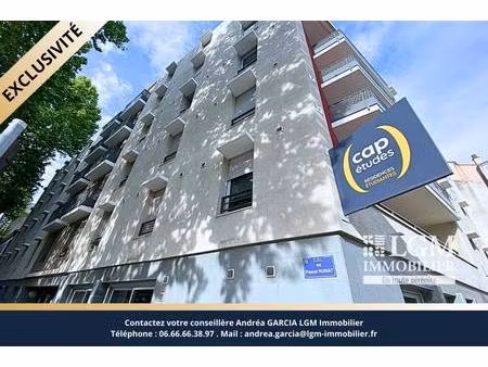 marseille 5ème arrondissement  studio de 19m2 dans résidence étudiante