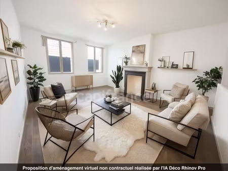 charmante maison 3 pièces de environ 80 m² avec cour et cave - aubigny-au-bac