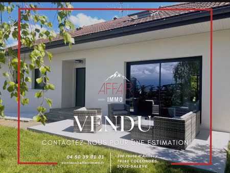 vente maison 5 pièces 140 m² feigères (74160)