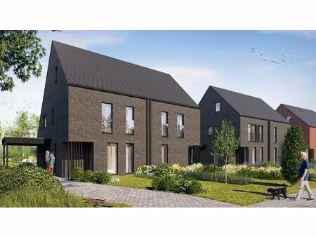 energiezuinige halfopen bebouwing met 4 slpk’s