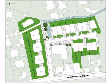 terrain à vendre à wielsbeke € 132.600 (l7otb) - woningbouw taelman | zimmo