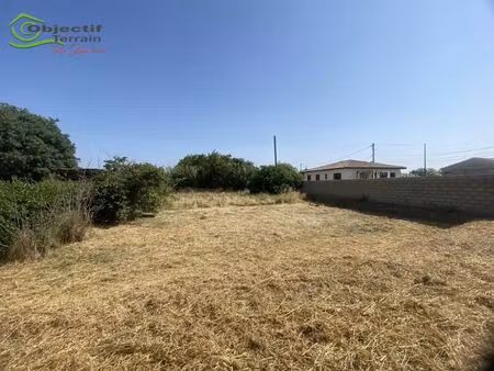 vente terrain 431 m² béziers (34500)