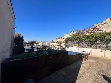 duplex d'exception avec terrasse à levallois