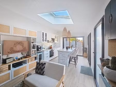 maison de plain-pied avec deux chambres  jardin