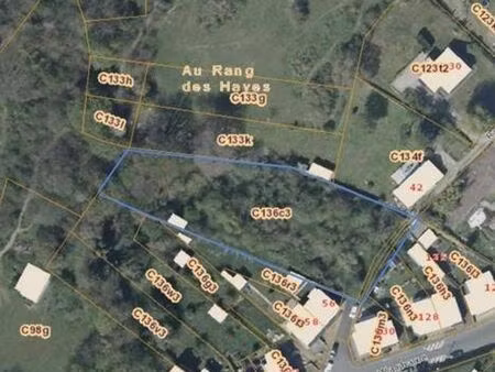 spacieuse parcelle au calme sur les hauteurs d'ivoz-ramet