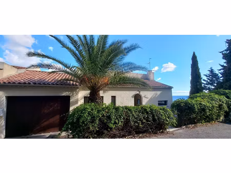 menton / garavan - maison 2 niveaux avec vue panoramique sur