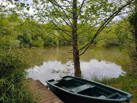 terrain de loisirs avec étang et mare sur 1;4 hectares