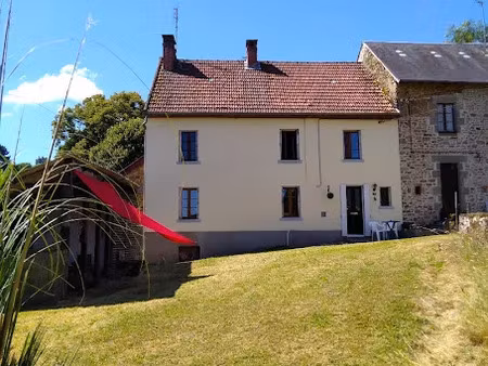 vente maison 5 pièces 80 m² à saint-sulpice-laurière (87370)  155 800 €